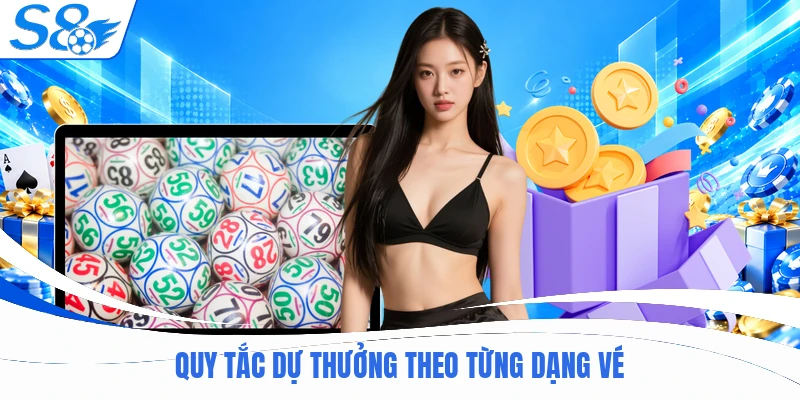 Quy tắc dự thưởng theo từng dạng vé